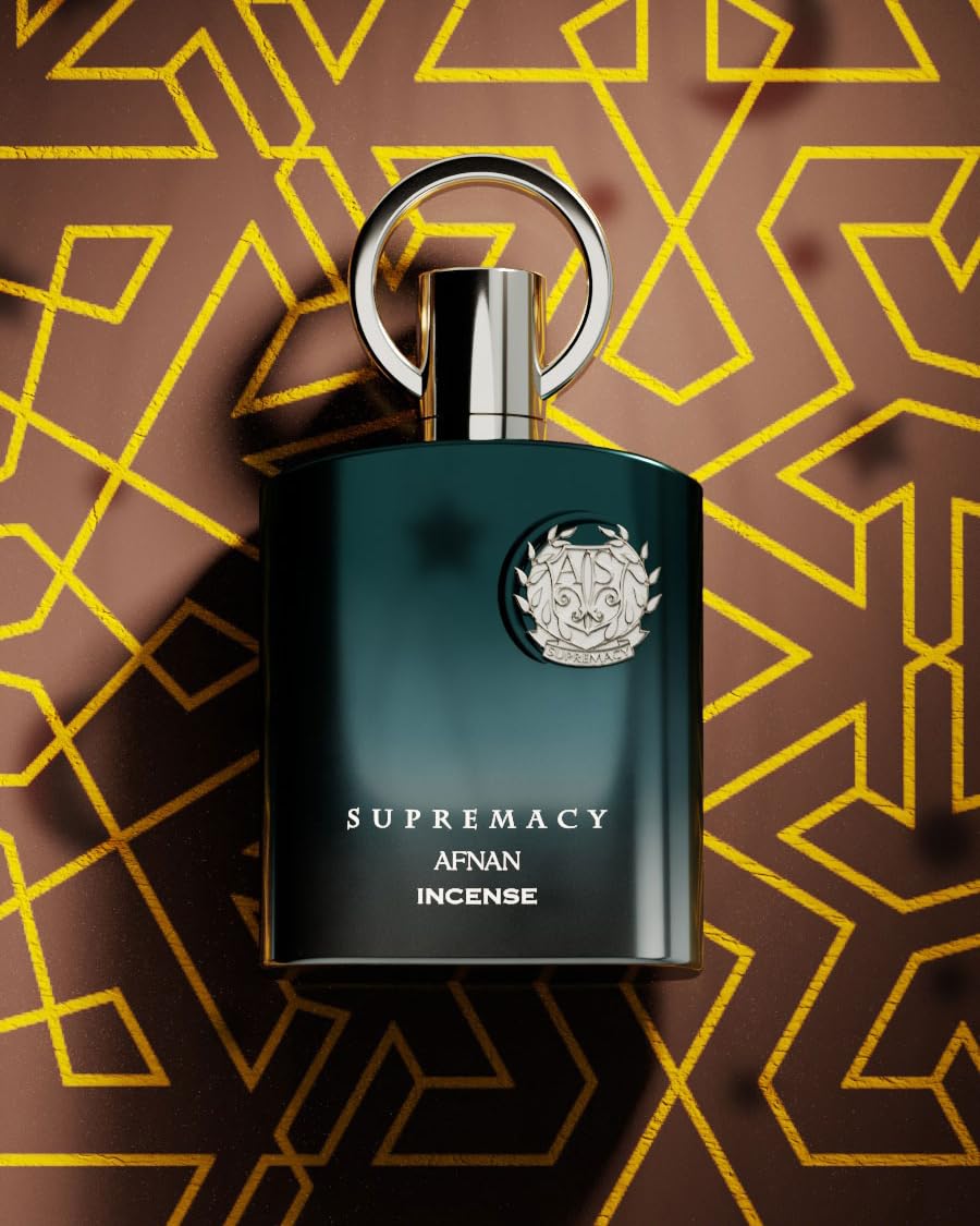 AFNAN Supremacy Incense – Eau de Parfum – Mystischer Unisex-Duft mit Weihrauch, Amber und holzigen Noten – 100 ml