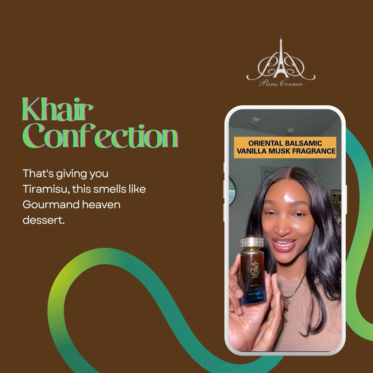 Paris Corner Khair Confection – Eau de Parfum – 100ml