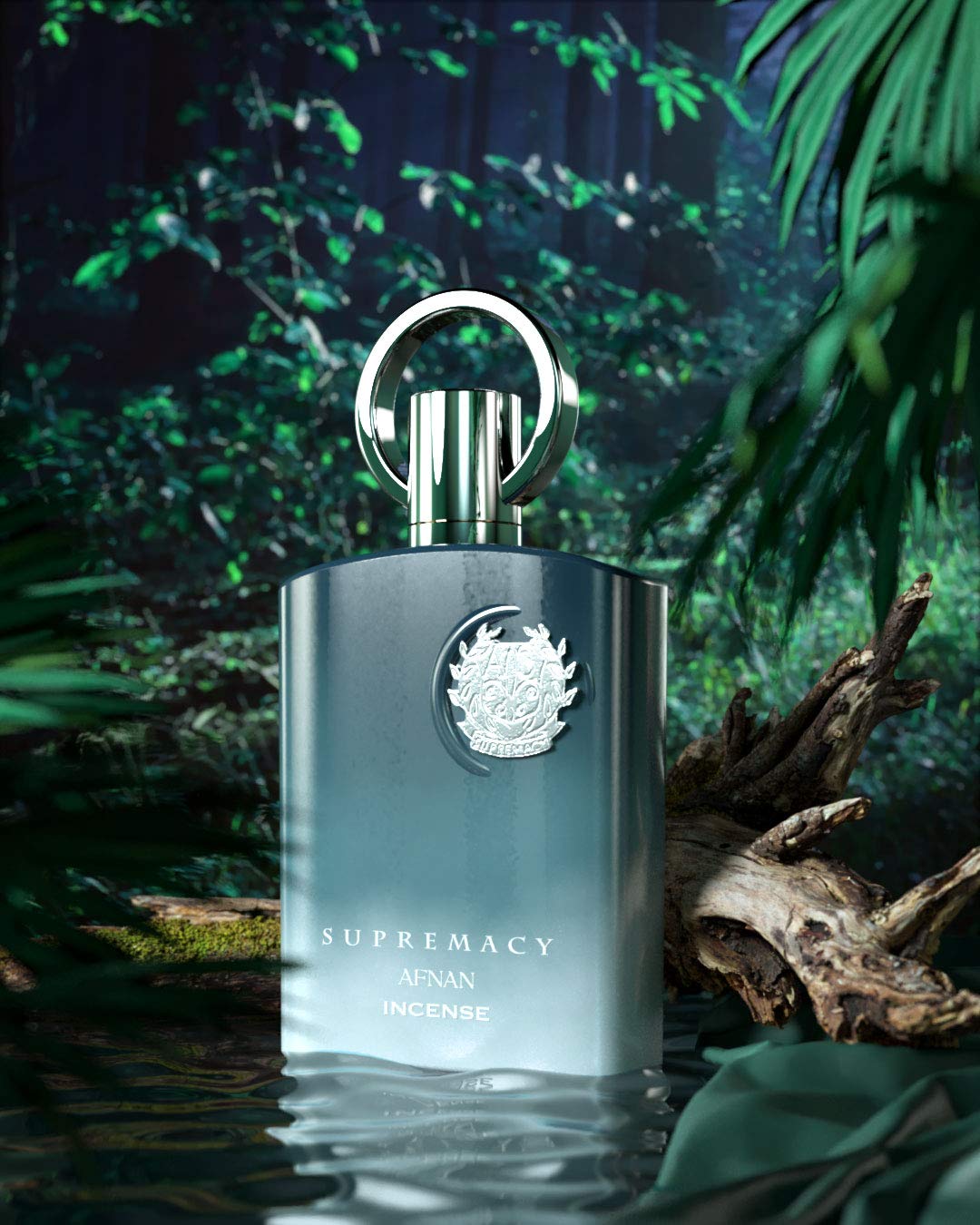 AFNAN Supremacy Incense – Eau de Parfum – Mystischer Unisex-Duft mit Weihrauch, Amber und holzigen Noten – 100 ml