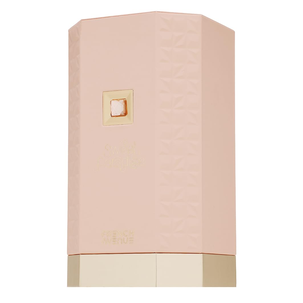 French Avenue Sweet Paradise – Eau de Parfum – Fruchtig-floraler Damenduft mit Moschus & Mandarine – 100ml