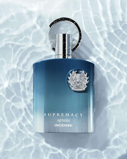 AFNAN Supremacy Incense – Eau de Parfum – Mystischer Unisex-Duft mit Weihrauch, Amber und holzigen Noten – 100 ml