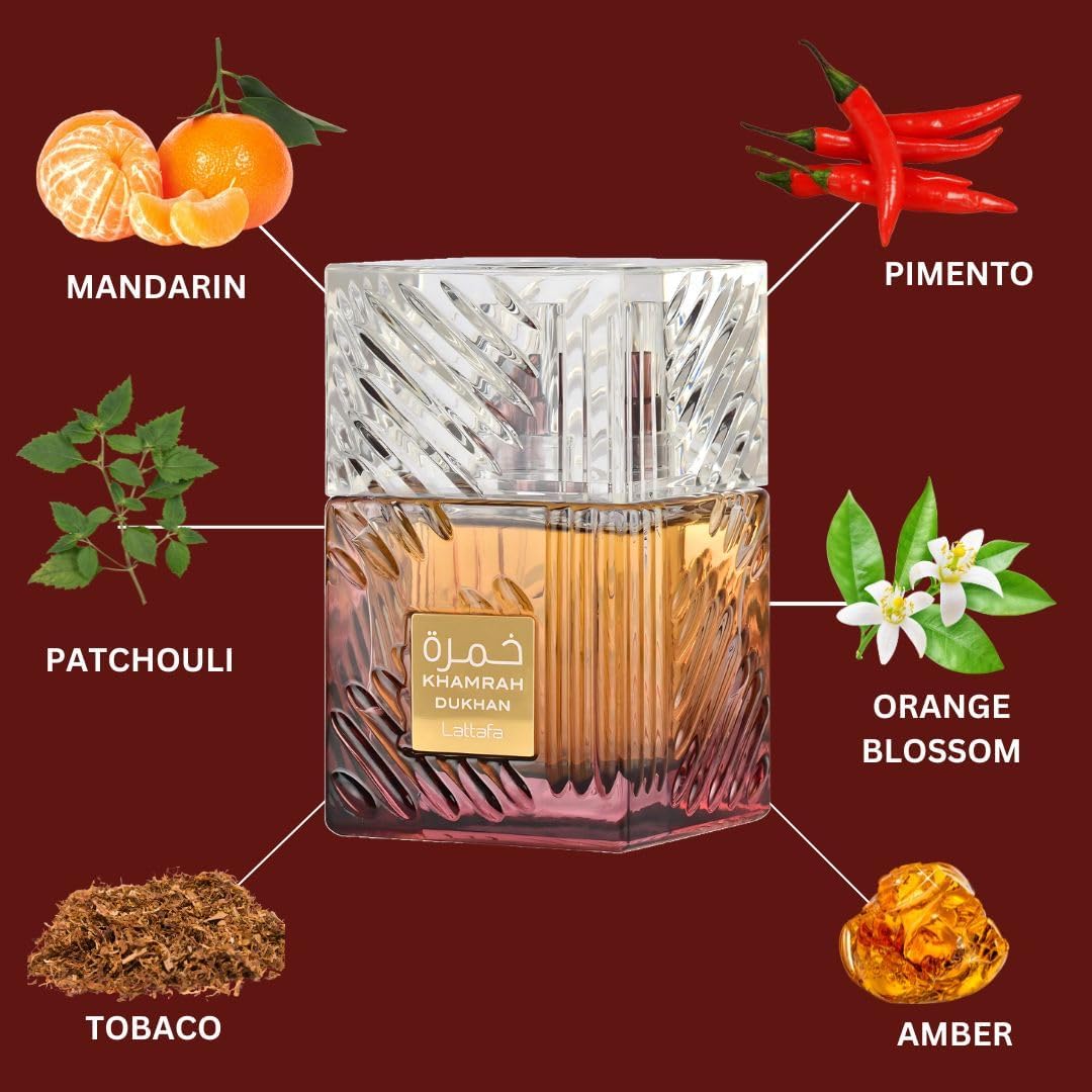 Lattafa Khamrah Dukhan – Eau de Parfum – 100ml